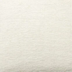 Seca Ivory Silk Throw Pillow With Down-Alternative Insert 20'' -Home Store SecaBleachedPillow20inAVSSS23 1