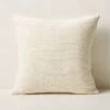 Seca Ivory Silk Throw Pillow With Down-Alternative Insert 20'' 1 Seca Ivory Silk Throw Pillow With Down-Alternative Insert 20'' -Home Store SecaBleachedPillow20inSHS23
