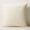 Seca Ivory Silk Throw Pillow With Down-Alternative Insert 26'' 1 Seca Ivory Silk Throw Pillow With Down-Alternative Insert 26'' -Home Store SecaBleachedPillow26inSHS23