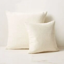 Seca Ivory Silk Throw Pillow With Down-Alternative Insert 26'' 9 Seca Ivory Silk Throw Pillow With Down-Alternative Insert 26'' -Home Store SecaPillowGroupFHS23