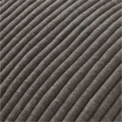 Sequence Dark Grey Throw Pillow With Feather-Down Insert 20" 8 Sequence Dark Grey Throw Pillow With Feather-Down Insert 20" -Home Store SequenceDkGyPlwCv20x20inAV2SSF21