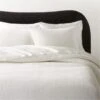 Shadow Ivory Velvet Quilt And Pillow Shams 1 Shadow Ivory Velvet Quilt And Pillow Shams -Home Store ShadowVlvtIvoryFQQuiltSHF23