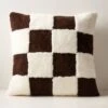 Shae Brown And White Sheepskin Fur Throw Pillow With Down-Alternative Insert 23'' 1 Shae Brown And White Sheepskin Fur Throw Pillow With Down-Alternative Insert 23'' -Home Store ShaeShShpBnWtDAtPlw23x23SHF23