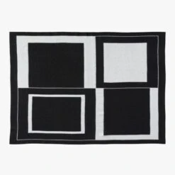 Shift Merino Wool Reversible Throw Blanket -Home Store ShiftMerinoWoolThrowSSS23