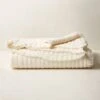 Silva Organic Warm White Throw Blanket 1 Silva Organic Warm White Throw Blanket -Home Store SilvaWrmWhtOrgThrowSHS23