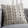 Simon Ivory White Wool Throw Pillow With Down-Alternative Insert 20" 1 Simon Ivory White Wool Throw Pillow With Down-Alternative Insert 20" -Home Store SimonIvoryWoolPillow20X20SHF20