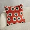 Sira Turkish Silk Throw Pillow With Down-Alternative Insert 18" -Home Store SiraTrkshSlkPllw18X18inSHF21