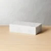 Small White Marble Box -Home Store SmlWhiteMarbleBoxSHF18