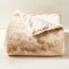 Sorrell Warm White Tiger-Print Faux Fur Throw Blanket 1 Sorrell Warm White Tiger-Print Faux Fur Throw Blanket -Home Store SorrellGRSFauxFurThrowSHF23
