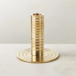 Spencer Brass Taper Candle Holder Small