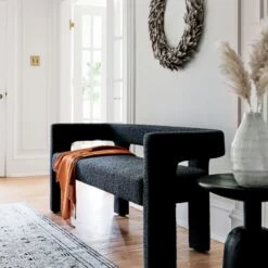 Faux Pampas Grass Taupe Stem 39" Set Of 3 -Home Store StatureBenchBlackOC20 1x1