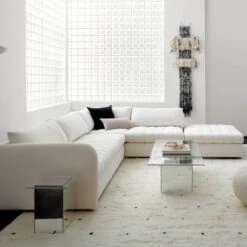 Bangle Dirty Rose Glass Decorative Bowl 25 Bangle Dirty Rose Glass Decorative Bowl -Home Store StitchSectionalCollectionSP20 1x1