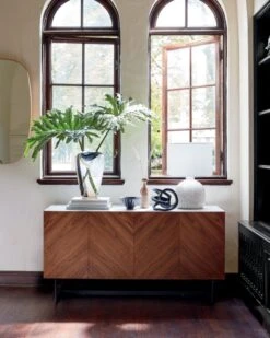 Infinity Black Knot Sculpture -Home Store SuspendIIMediaConsoleJN19