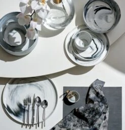 Florence Round Glass Vase 14 Florence Round Glass Vase -Home Store SwirlDinnerwareFB21 1x1