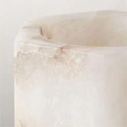 Talia Alabaster Tealight Candle Holder -Home Store TaliaAlbstrTealightHldrAV2SHS23