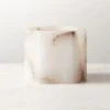 Talia Alabaster Tealight Candle Holder 2 Talia Alabaster Tealight Candle Holder -Home Store TaliaAlbstrTealightHldrSHS23
