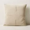 Tuck Natural Linen Throw Pillow With Down-Alternative Insert 20'' -Home Store TuckLnFlaxPlw20inSHS23