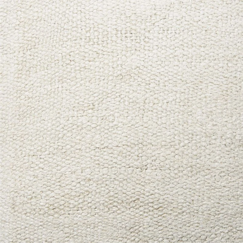 Vintage Natural Hemp Throw Pillow With Down-Alternative Insert 23'' 7 Vintage Natural Hemp Throw Pillow With Down-Alternative Insert 23'' - Image 5