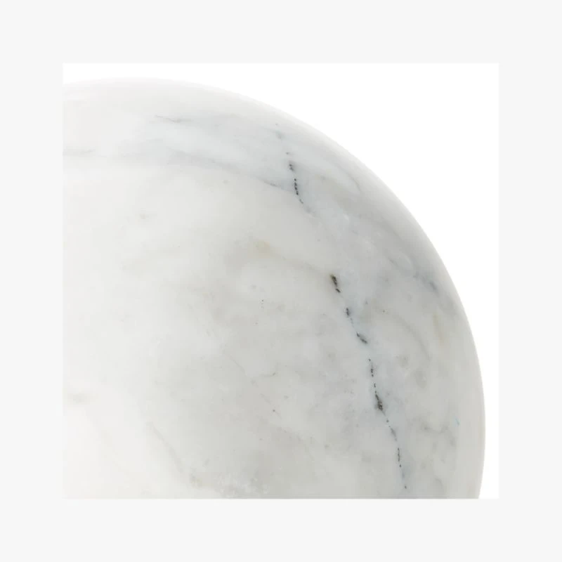 White Marble Sphere Object 5 White Marble Sphere Object - Image 3