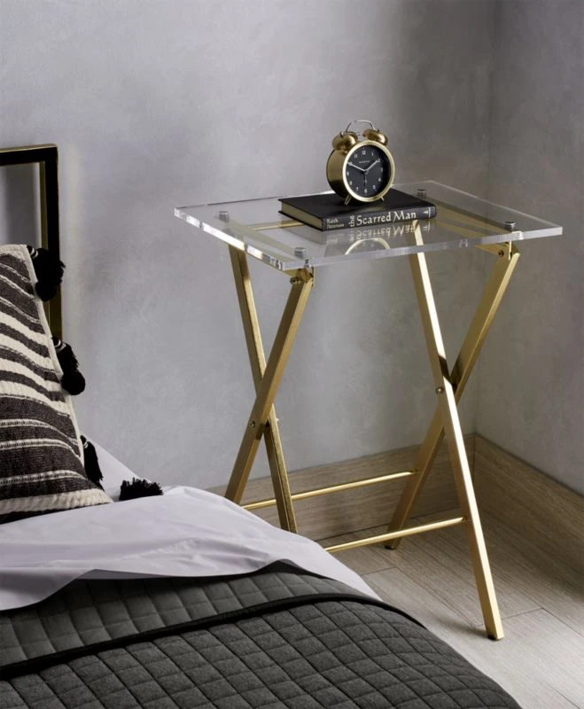 Novo Acrylic Folding Table 4 Novo Acrylic Folding Table - Image 2