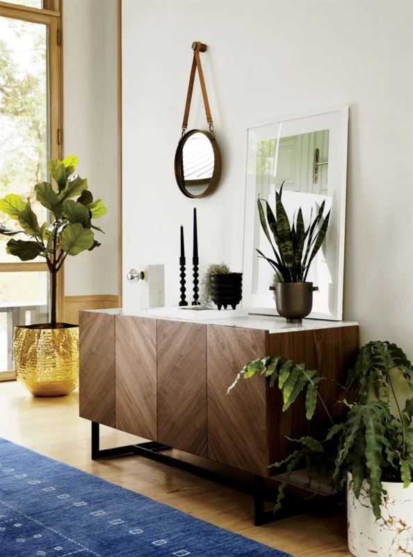 Potted Faux Fiddle Leaf Fig 5' 6 Potted Faux Fiddle Leaf Fig 5' - Image 4